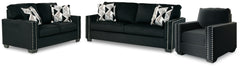 Gleston Sofa and Loveseat with Chair