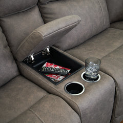 Starbot 3-Piece Power Reclining Sectional Loveseat with Console