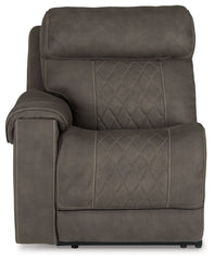 Hoopster Left-Arm Facing Power Recliner