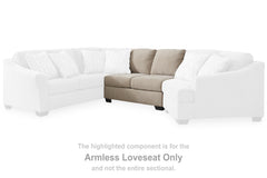 Brogan Bay Armless Loveseat