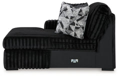 Midnight-Madness Left-Arm Facing Corner Chaise