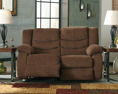 Tulen Reclining Loveseat - furniture place usa