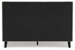 Cielden Queen Upholstered Bed with Roll Slats