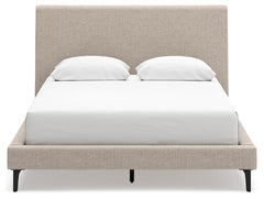 Cielden Queen Upholstered Bed with Roll Slats