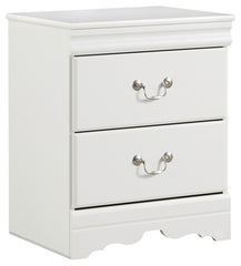 Anarasia Queen Sleigh Bed, Dresser, Mirror and Nightstand