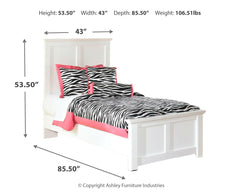Bostwick Shoals Twin Panel Bed