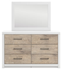 Charbitt Dresser and Mirror