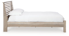 Hasbrick Queen Slat Panel Bed