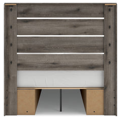 Graystorm Full Panel Bed with Storage