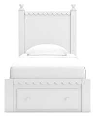 Mollviney Twin Panel Storage Bed