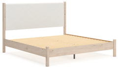 Cadmori King Upholstered Panel Bed