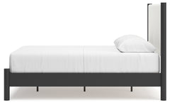 Cadmori Queen Upholstered Panel Bed