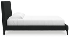 Cadmori King Upholstered Bed with Roll Slats