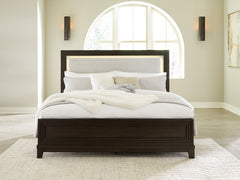 Neymorton Queen Upholstered Panel Bed