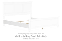 Fortman California King Panel Rails