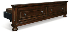 Porter King/California King Storage Footboard