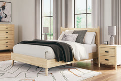 Cabinella Queen Platform Panel Bed