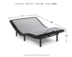 Head-Foot Model Best California King Adjustable Base