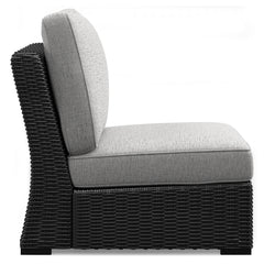 Beachcroft Outdoor Armless Chair with Cushion