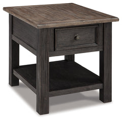 Tyler Creek Coffee Table and 2 End Tables with Console