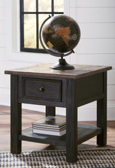 Tyler Creek Coffee Table and 2 End Tables with Console