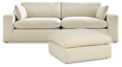Elyza 2-Piece Sectional with Ottoman - furniture place usa