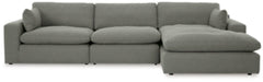 Elyza 3-Piece Sectional with Chaise - 10006S4 - furniture place usa