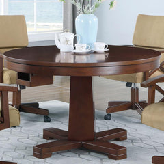 Marietta Brown Game Table - furniture place usa