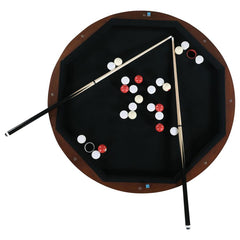 Marietta Brown Game Table - furniture place usa