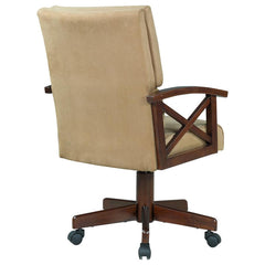 Marietta Brown Game Chair - furniture place usa