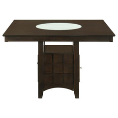 Gabriel Brown Counter Height Dining Table - furniture place usa