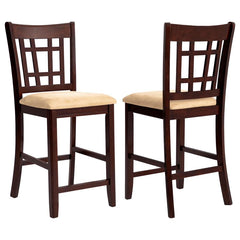 Lavon Brown Counter Stool - furniture place usa