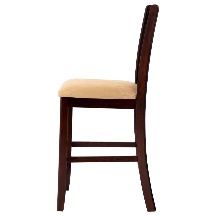 Lavon Brown Counter Stool - furniture place usa