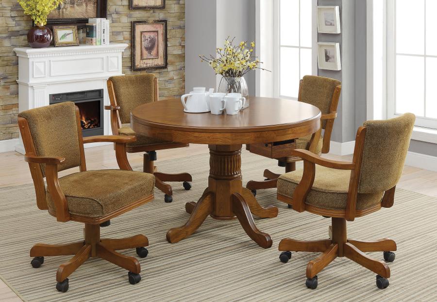 Mitchell Brown Game Chair - furniture place usa