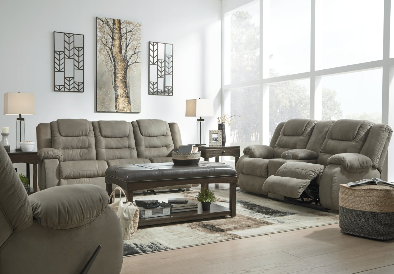 McCade Sofa, Loveseat and Recliner - furniture place usa