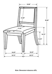 Louise Ivory Side Chair - furniture place usa