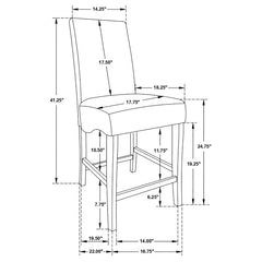 Stanton Grey 7 Pc Counter Height Dining Set - furniture place usa