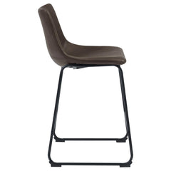 Michelle Brown Counter Stool - furniture place usa