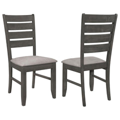 Dalila Grey Side Chair - furniture place usa