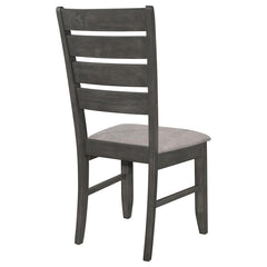Dalila Grey Side Chair - furniture place usa