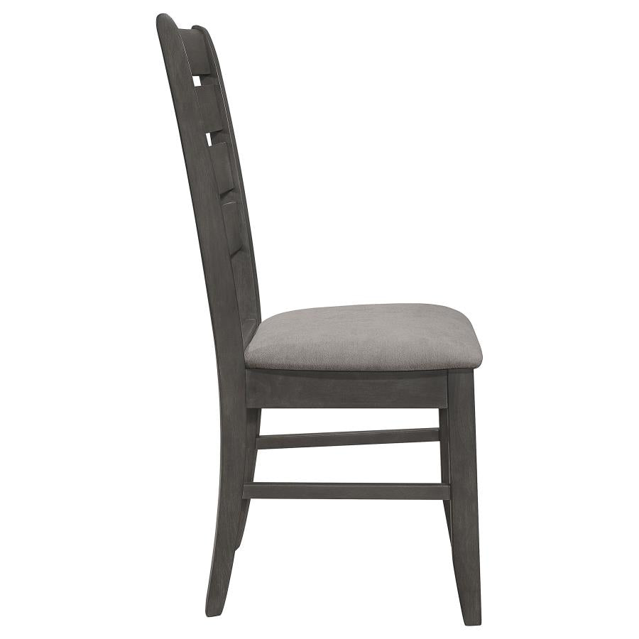 Dalila Grey Side Chair - furniture place usa