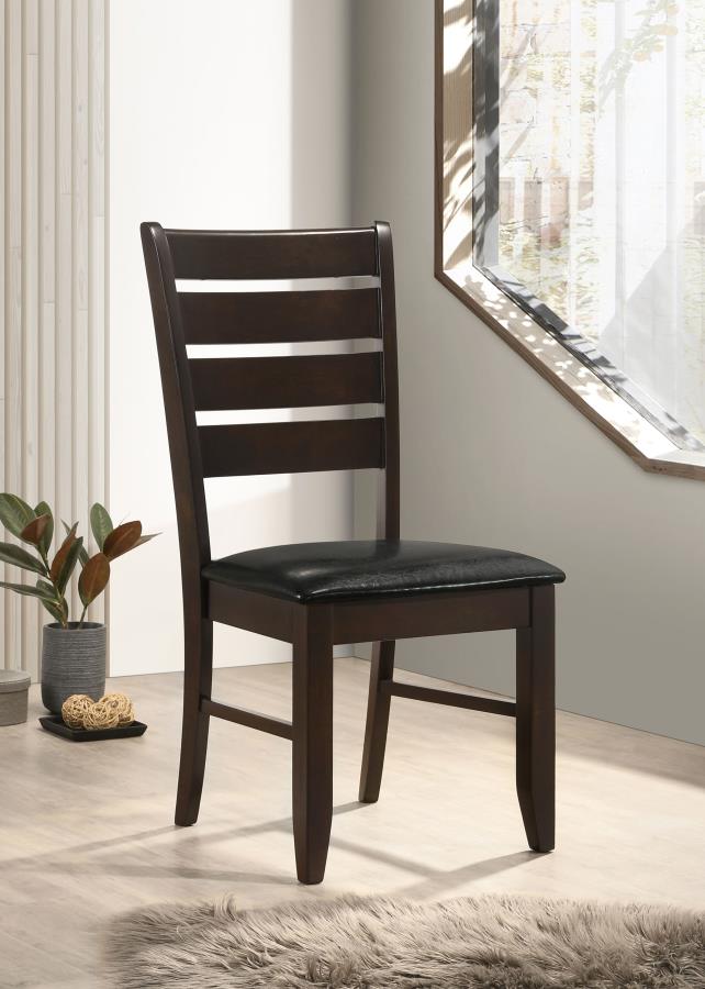 Dalila Brown Side Chair - furniture place usa