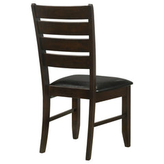 Dalila Brown Side Chair - furniture place usa