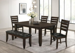 Dalila Brown Side Chair - furniture place usa