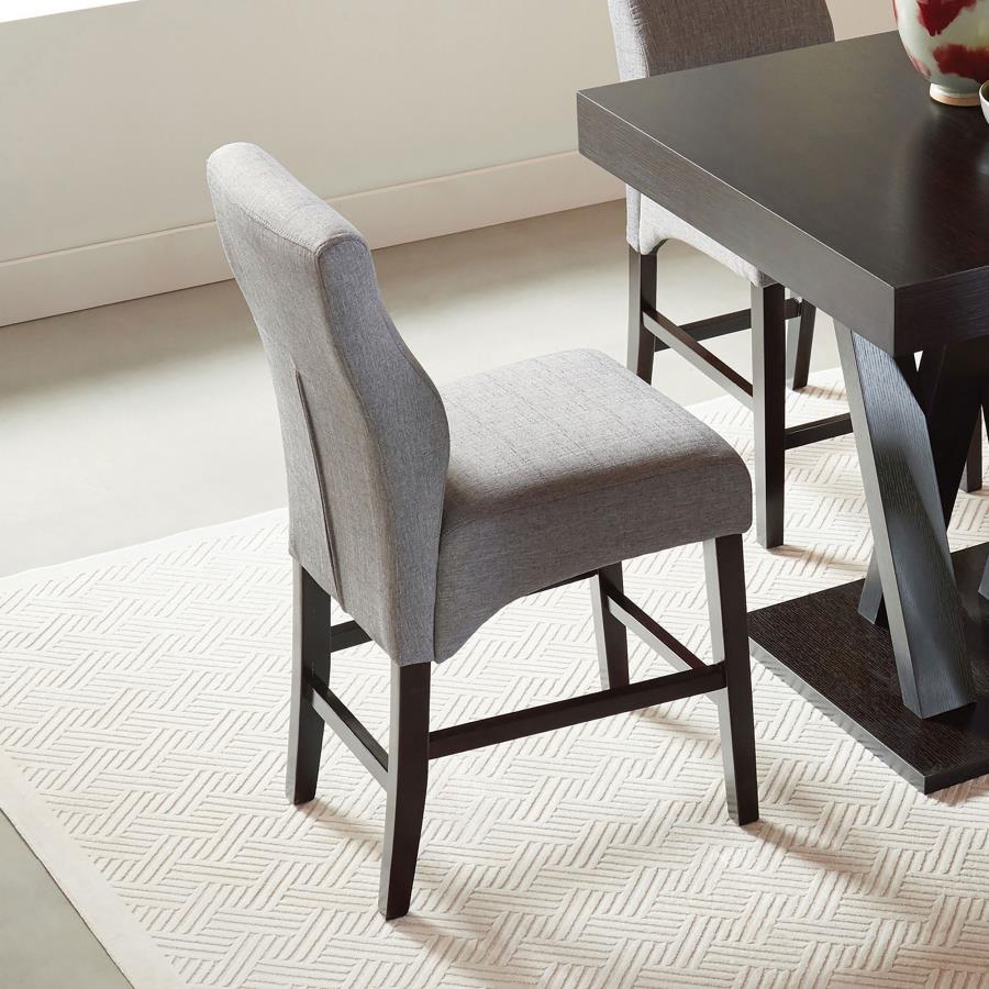 Mulberry Grey Counter Stool - furniture place usa
