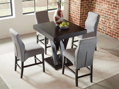 Mulberry Grey Counter Stool - furniture place usa
