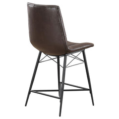Aiken Brown Counter Stool - furniture place usa