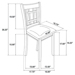 Lavon Grey Side Chair - furniture place usa