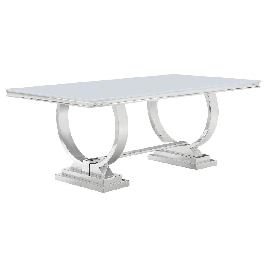 Antoine Grey 5 Pc Dining Set - furniture place usa