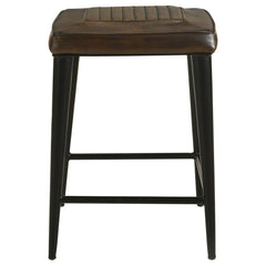 Alvaro Brown Counter Stool - furniture place usa